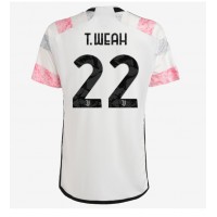 Camiseta Juventus Timothy Weah #22 Visitante Equipación 2023-24 manga corta